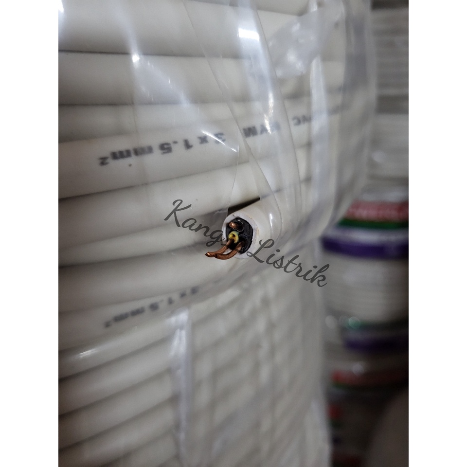 Kabel NYM Kenjiro 3x1,5mm SNI / Kabel SNI NYM 3x1,5mm