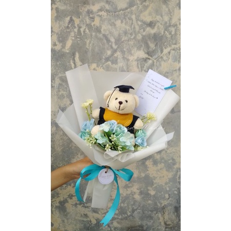 buket wisuda, buket bunga, buket kado, kado wisuda