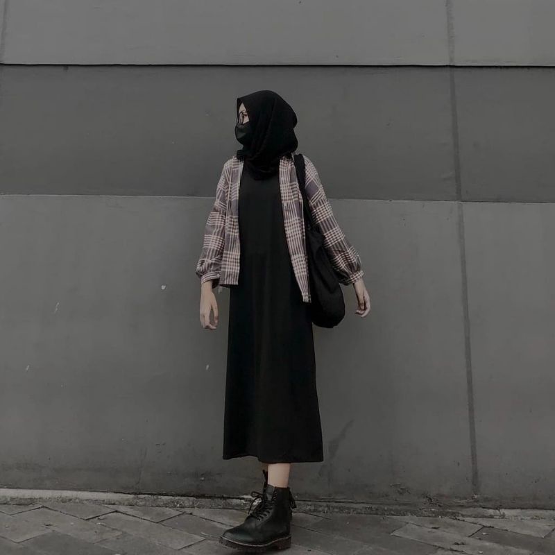 INNER SPAN kekinian Baju Anak Muda Milenial fashion MUSLIM