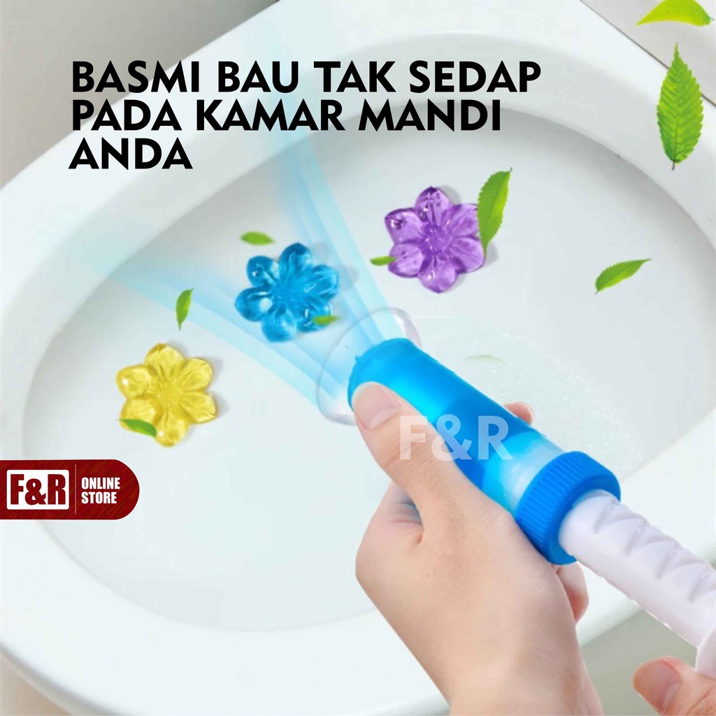 Gel Pengharum Kloset Closet Duduk Jongkok Berdiri Wastafel Gel Pembersih Toilet Kamar Mandi 6 Varian