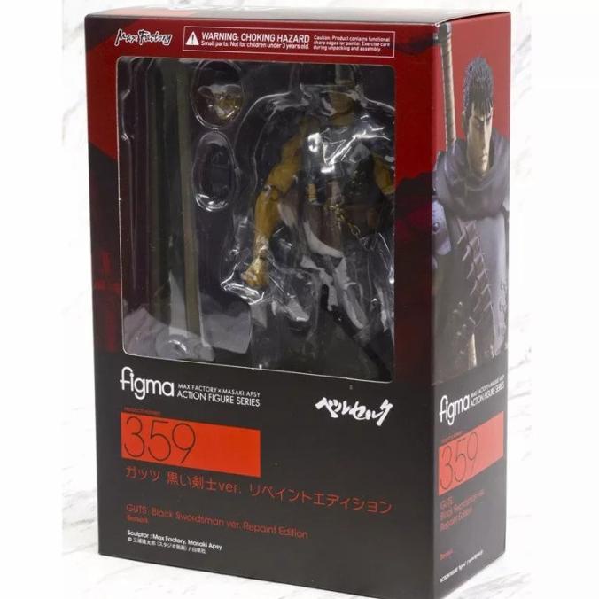 Termurah Figma Berserk Guys Warrior Black Sword Action Figure Limited