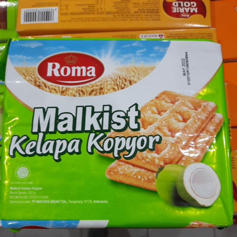 

Roma Malkist Kelapa Kopyor