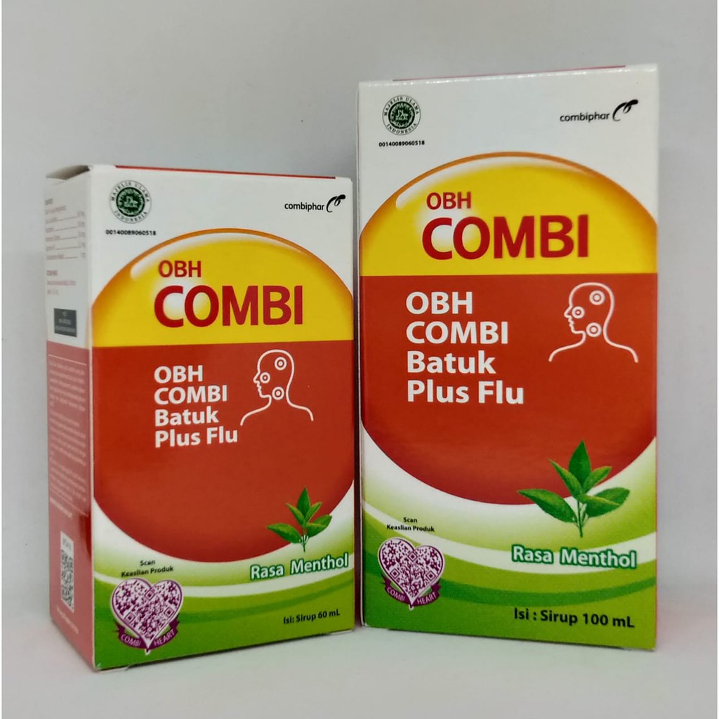 OBH Combi Batuk Plus Flu - Obat Batuk berdahak disertai Flu