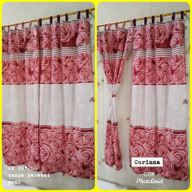 Gorden Poni Tali Pony Homemade Gorden Pintu Gorden Jendela uk 90x200
