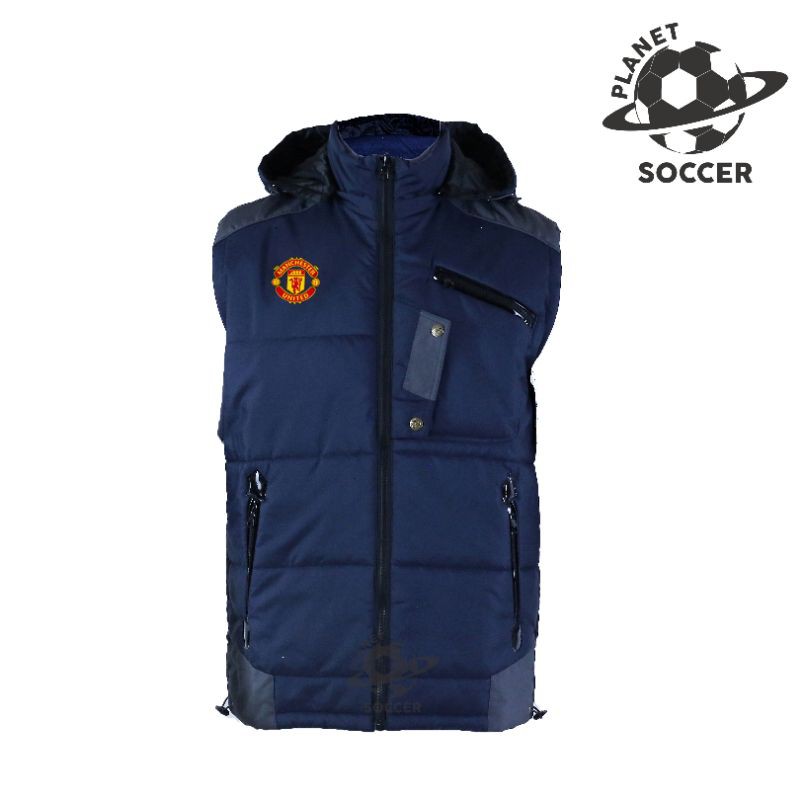 Rompi Manchester United/Rompi Outdoor MU/Rompi Motor Waterproof/Rompi Hoodie Terbaru