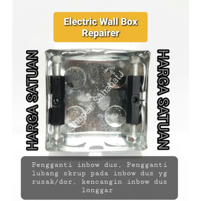 Cassette Repairer Screw Wrench Switch Socket Perbaikan Inbow Dus Box Soket Kaset Repair