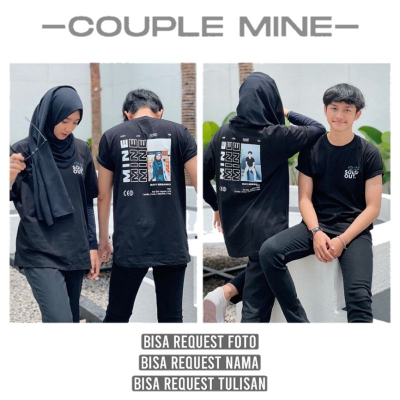 Kaos Custom Streetwear aesthetic MINE