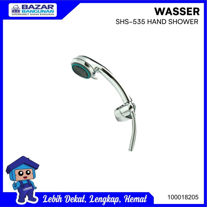 HAND / TANGAN / KEPALA SHOWER SET WASSER SHS 535 / SHS535 / SHS-535