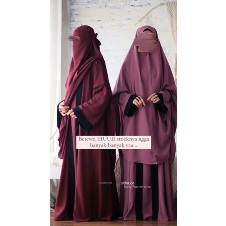 HUUR abaya set by Sidra