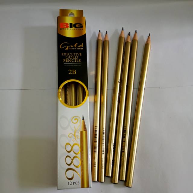 

Selusin Pensil 2B Big Gold
