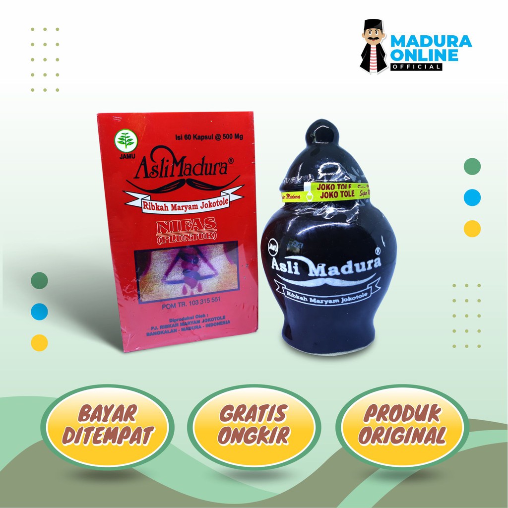 Jamu peluntur nifas kemasan guci jamu madura mujarrab mengatasi terlambat datang bulan asli ampuh