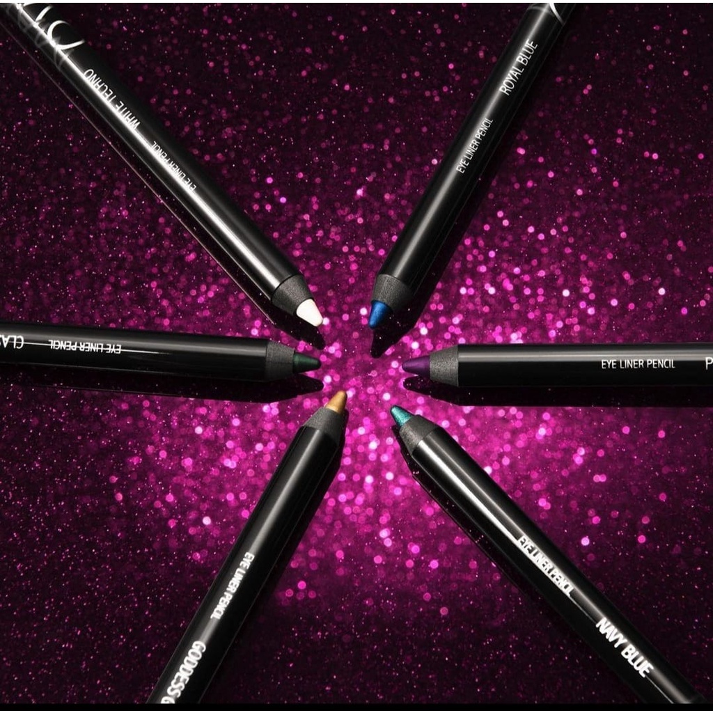 ✿ELYSABETHME✿ 𝓶𝓪𝓴𝓮𝓸𝓿𝓮𝓻 Make Over Eyeliner Pencil anti luntur anti badai celak garis mata premium