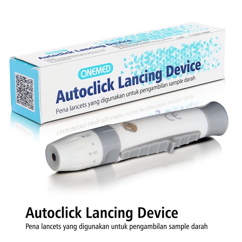OneMed Autoclick Device/Alat Autoclick Blood Lancets