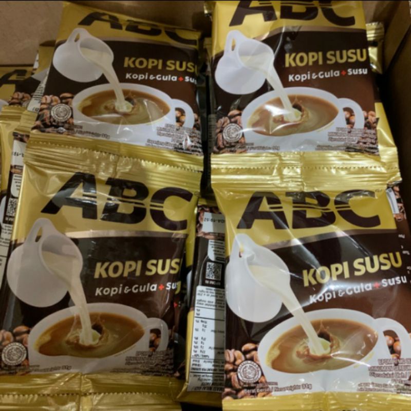 

ABC Kopi Susu 1 Renceng ( 5 Saset )