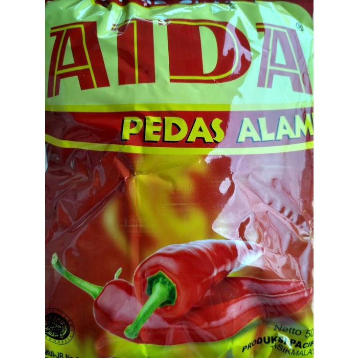 

Fe01Gg Bubuk Cabe Cabai Aida 500 Gr Pedas F30E1F111