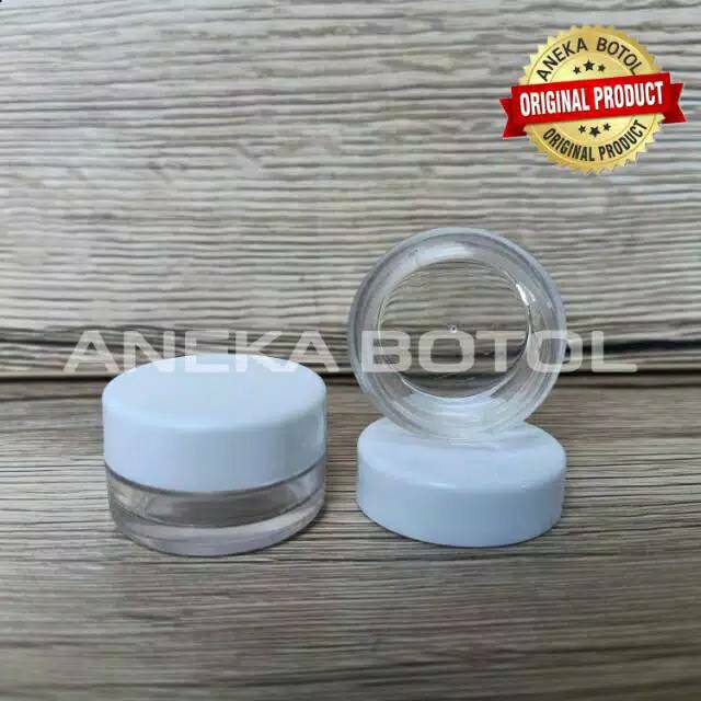 Jar kosong pot kosong tempat krim salep manik manik
