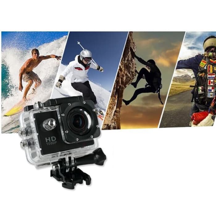 PROMO camera sport action FULL HD PROMO BARANG TERBATAS / kamera HD 20MP / TAHAN AIR / NO WIFI