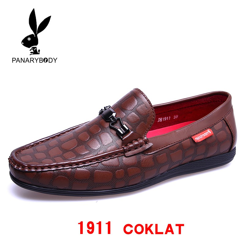 Sepatu Loafers Pria Sepatu Kasual PANARYBODY Trendy Kerja Kantor Nyaman sepatu casual pria trendy