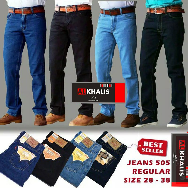 CELANA JEANS PRIA 27 38 Bahan Bagus Ufc Venum Mma Pantai Gym Lari Fitnes Wa Distro Jk KECE HITS Q2R1-1