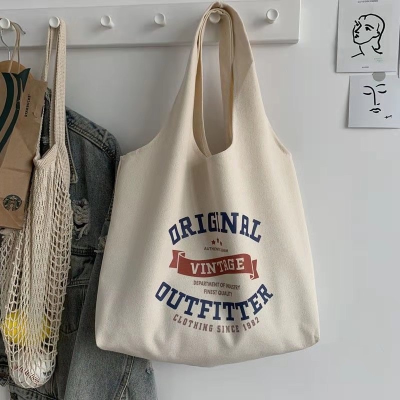 TOTEBAG VINTAGE - TOTEBAG WANITA UKURAN BESAR TERBARU TERMURAH TAS SELEMPANG DAN BAHU WANITA-VINTAGE