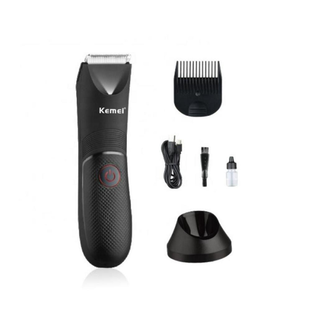 Alat Cukur Rambut Kemei KM-1838 Hair Clipper Elektrik Professional Detailer Trimmer Mesin Pemotong Rambut