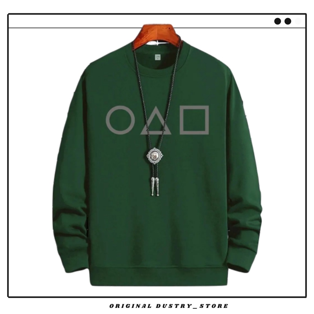 Sweater Crewneck Pria Terbaru 2022 Kekinian Katun Fleece Premium Sweeter Distro Oversize Switer Cewek Cowok Unisex Jumbo Original Anime Warna Hitam Keren Murah Modis Korea Style Local Brand Bandung