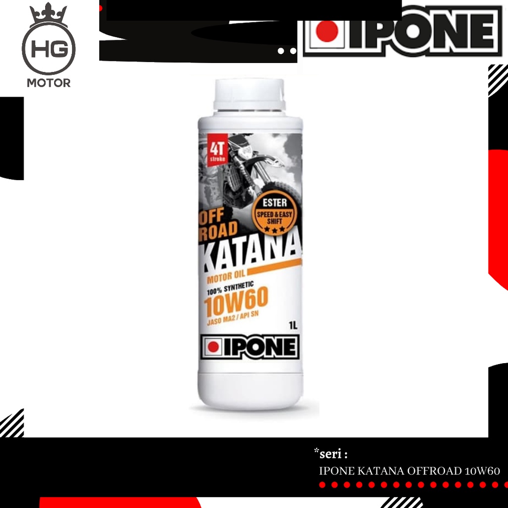 oli ipone katana offroad 10w60