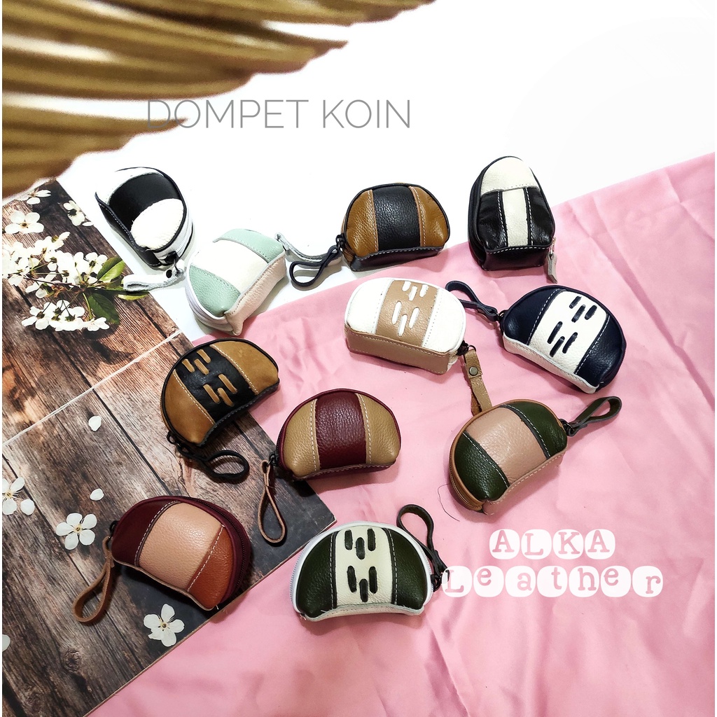 Dompet Kulit Dompet Koin Kulit Sapi Asli Souvenir Hadiah