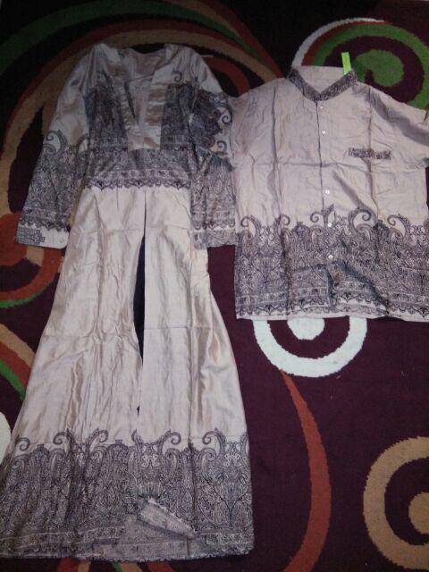 Maura Couple - Sania Ruffle Batik Couple Ori Ndoro Jowi Dnt  Garansi Termurah Shopee - Solo