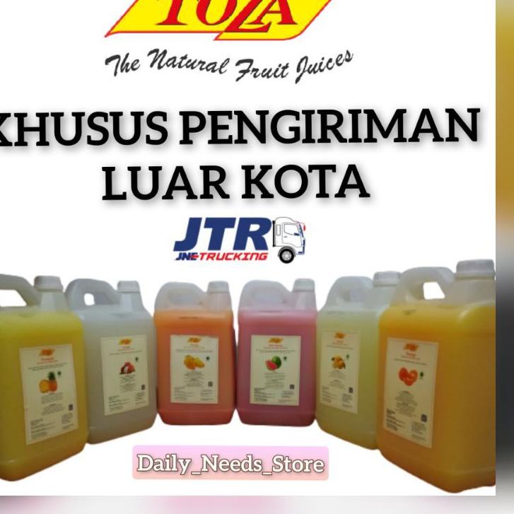 

idL1x1W--TOZA JUS / JUICE 5 LITER (KHUSUS LUAR KOTA)