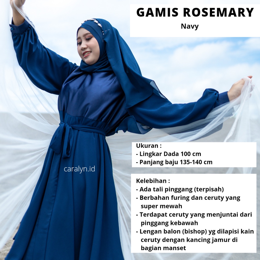 SUPER SALE GAMIS WANITA TERBARU KEKINIAN KONDANGAN VELVET ROSEMARY GAMIS CERUTY DRESS