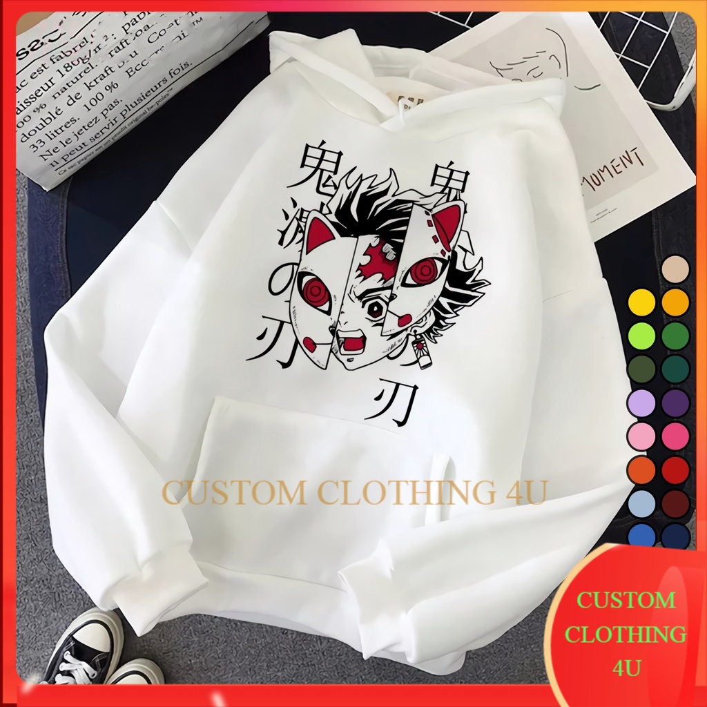 Jual Jaket Hoodie Sweater Anime Demon Slayer 22 Kimetsu No Yaiba