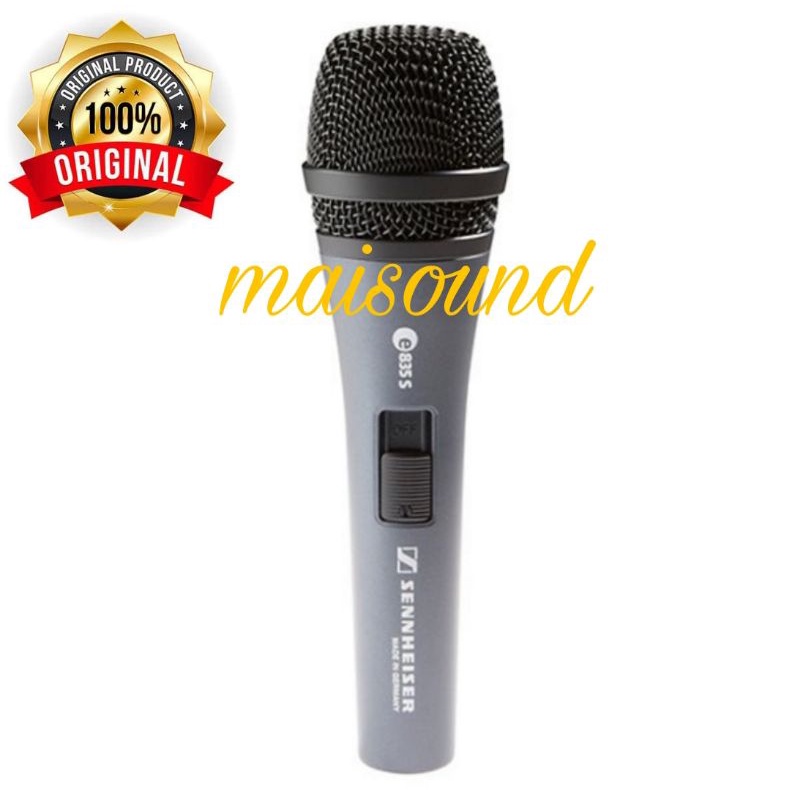 MIC SENNHEISER E835S ORIGINAL MICROPHONE SENNHEISER E 835S E 835 S