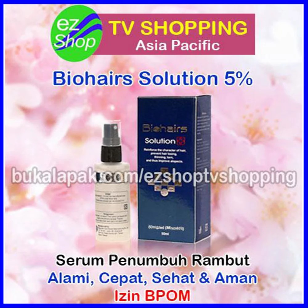 *TERMURAH* Serum Bio Hair Penumbuh Rambut Biohairs Alami Hair Tonic Ez Shop BK