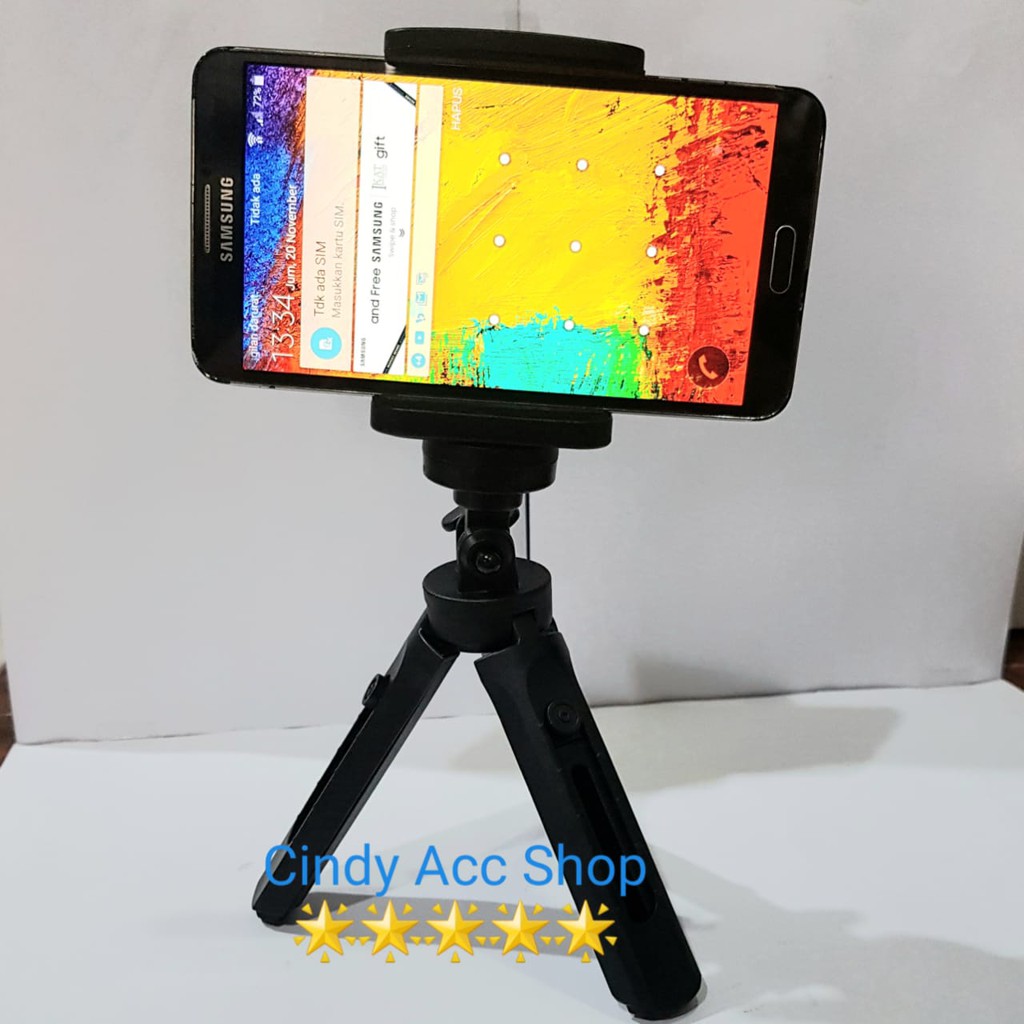 Tripod Mini Stand Handphone Smartphone Free Holder U Universal