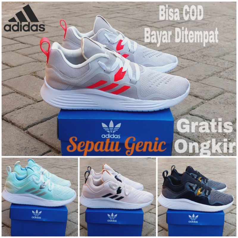 Sepatu Olahraga Wanita Adidas Edge Bounce Grade ORI Bisa Untuk Senam Zumba Aerobik Lari