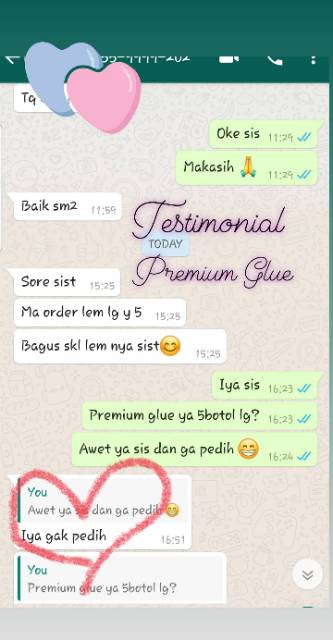 Premium Glue Lem sambung bulumata / LEM TIDAK PEDIH DIMATA