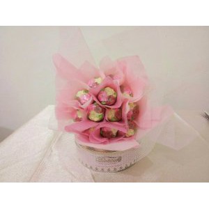 

Dijual Buket bunga dari coklat 3D hadiah untuk yang terkasih Murah