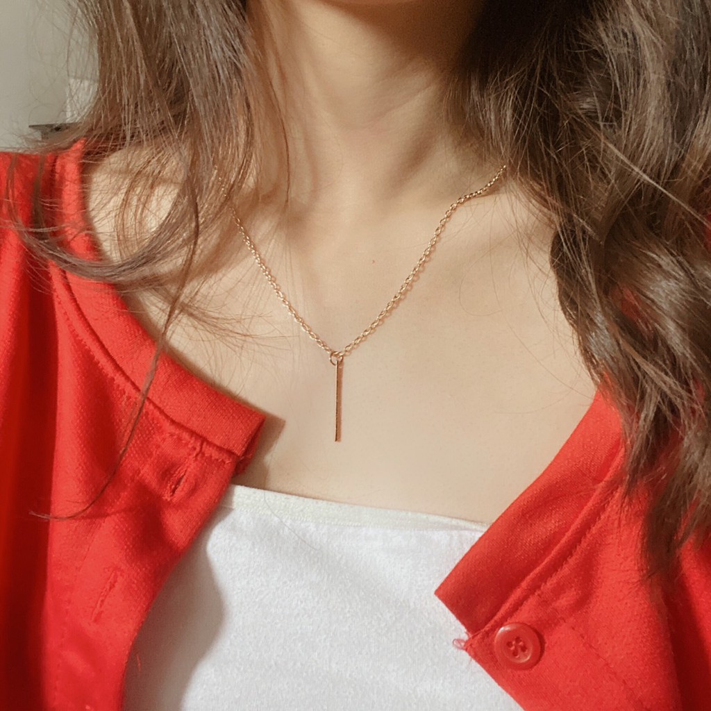 Circle Bar Necklace / Kalung Wanita Murah