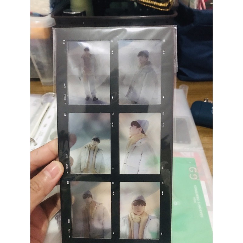 BTS - 6 CUT FILM WINTER PACKAGE 2021 YOONGI