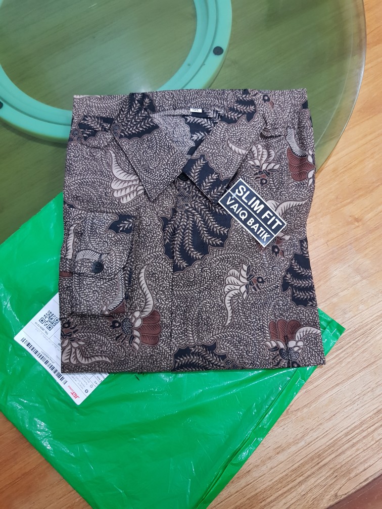 Kemeja Batik Slimfit Traditional Butik Top Brand //size Standar & Jumbo