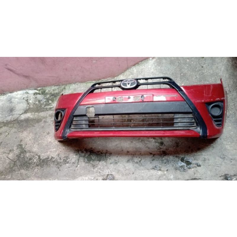 bemper yaris 2016 depan komplit original