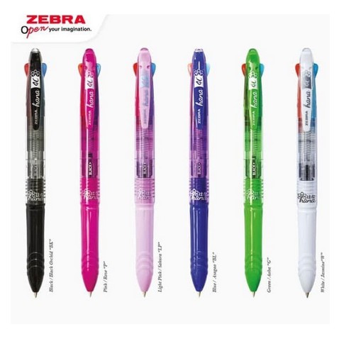 

Pulpen:Zebra Hana 4C ( Warna )