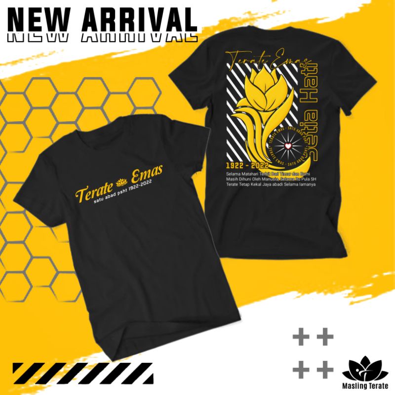 KAOS TERATE EMAS SATU ABAD PSHT KAOS SH TERATE PSHT