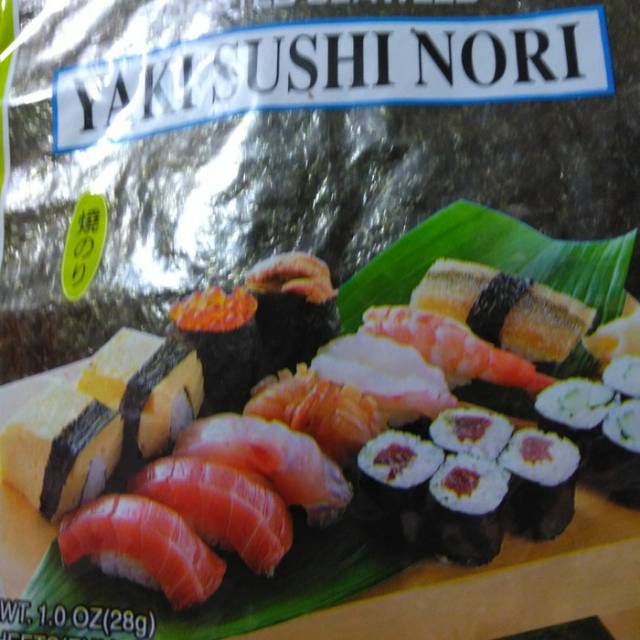 

Yakisushi nori rumput laut kering untuk sushi 28g