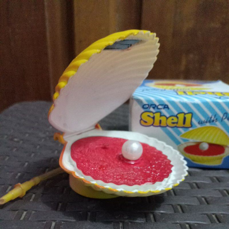 Hiasan Aquarium Kerang Mutiara Mainan Aerator Shell Dekorasi Aquarium