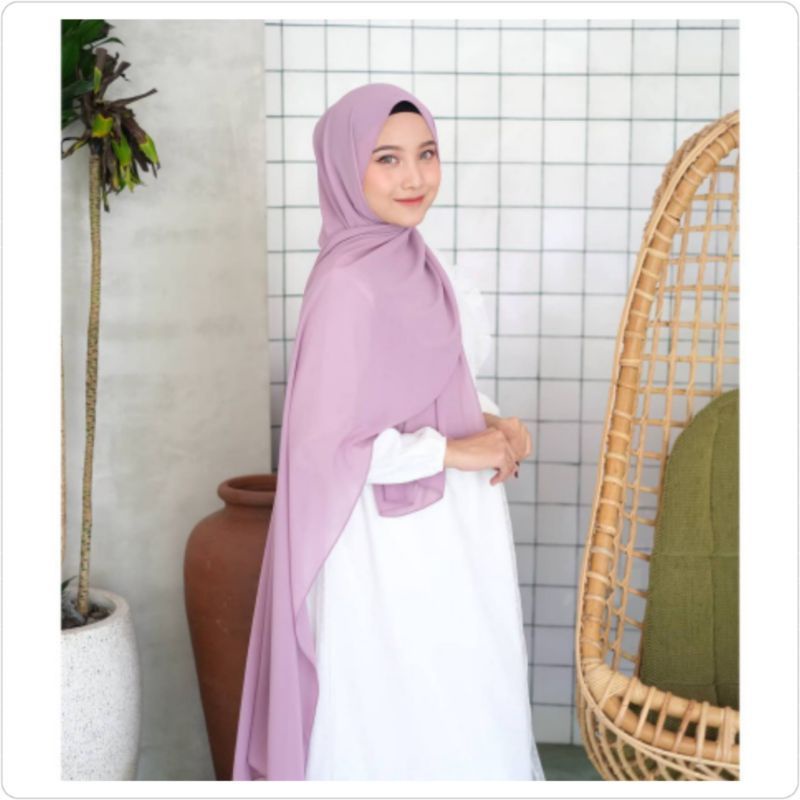 PASHMINA CERUTY BABYDOLL PREMIUM 200X75 JAHIT TEPI