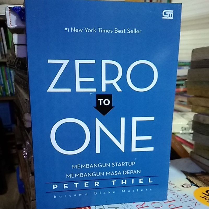 Jual Buku Zero To One Membangun Startup Membangun Masa Depan By Peter