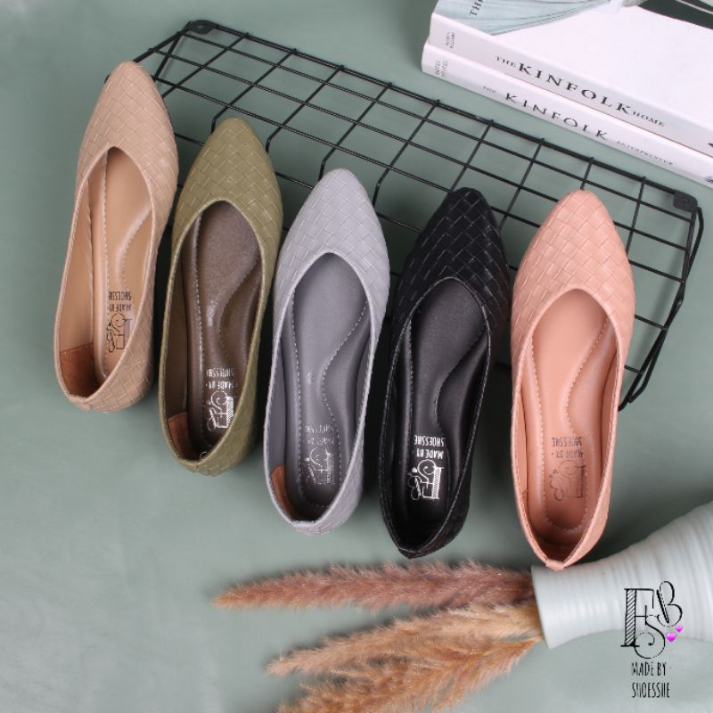 Fsb - ALISHA Sepatu Flat Shoes Wanita