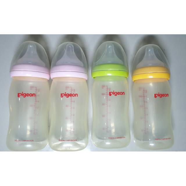 PRELOVED - BOTOL SUSU PIGEON 240ML WIDENECK